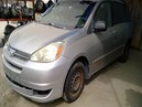2005 TOYOTA SIENNA, SILVER, LE MODEL, 3.3L, AT, FWD.   Z26511